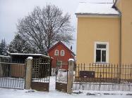 Grundstckseingang Winter