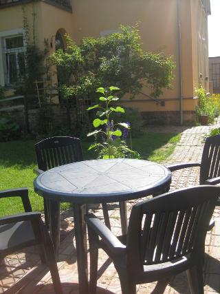 Sitzplatz im Garten